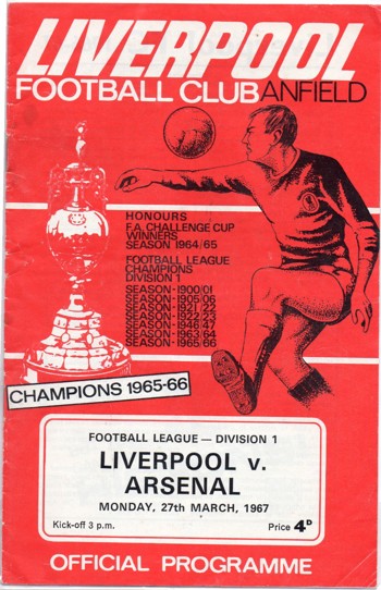Match programme